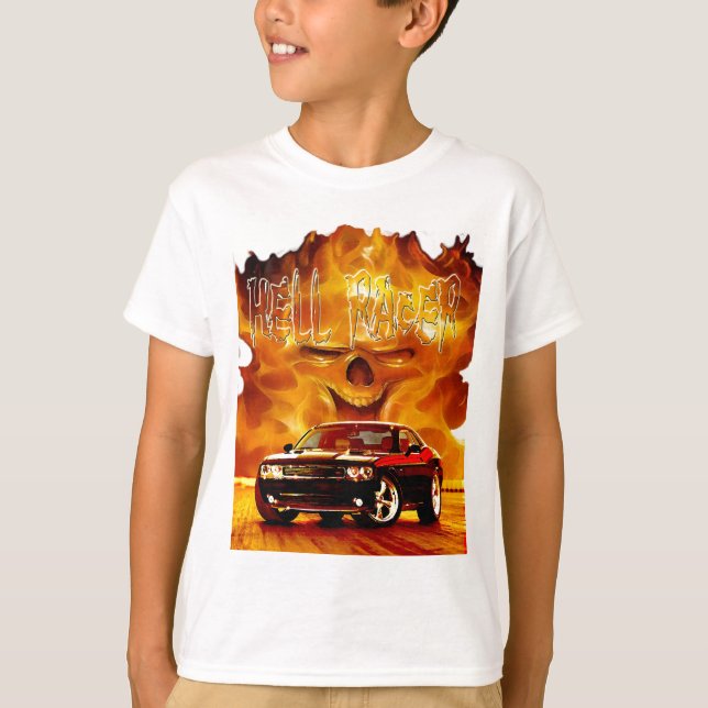 Camiseta 2011 Challenger Hell Racer (Anverso)