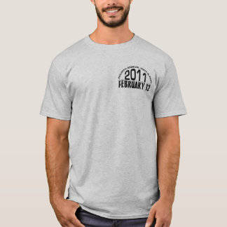 camiseta 2011 de la Idiota-uno-barra
