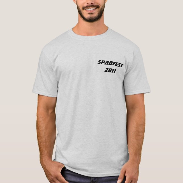 Camiseta 2011 de Spadfest (Anverso)