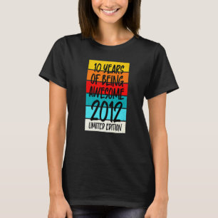 Camiseta 2012 10 Años De Ser Increíble