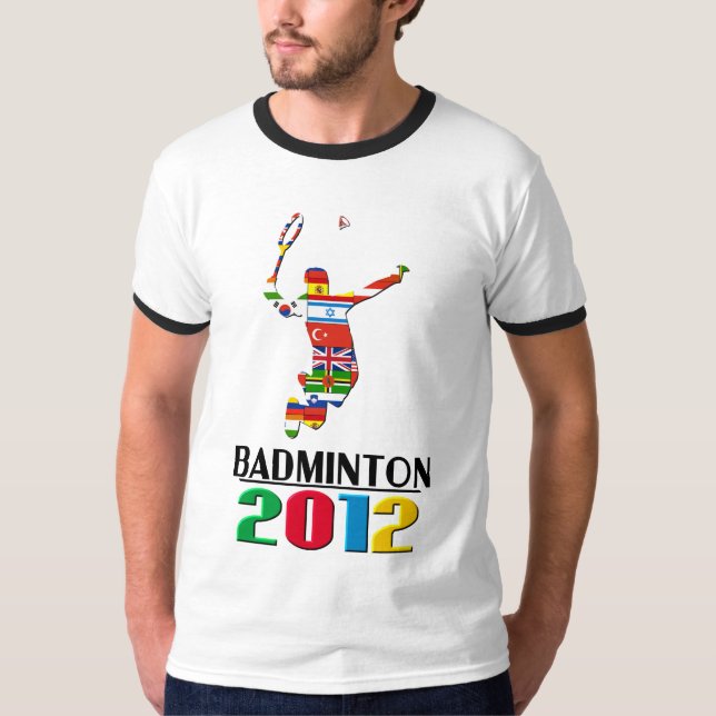 Camiseta 2012: Bádminton (Anverso)