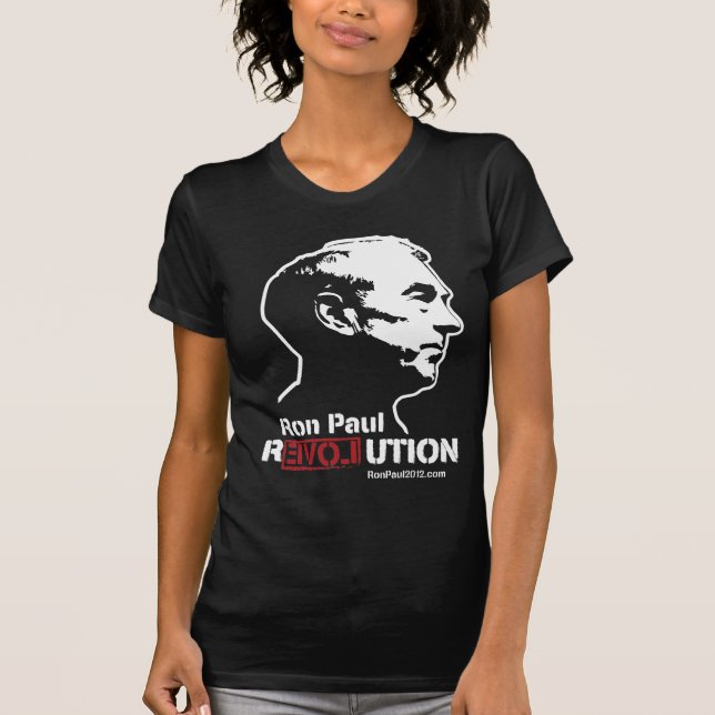 Camiseta 2012 de la revolución de Ron Paul (Anverso)