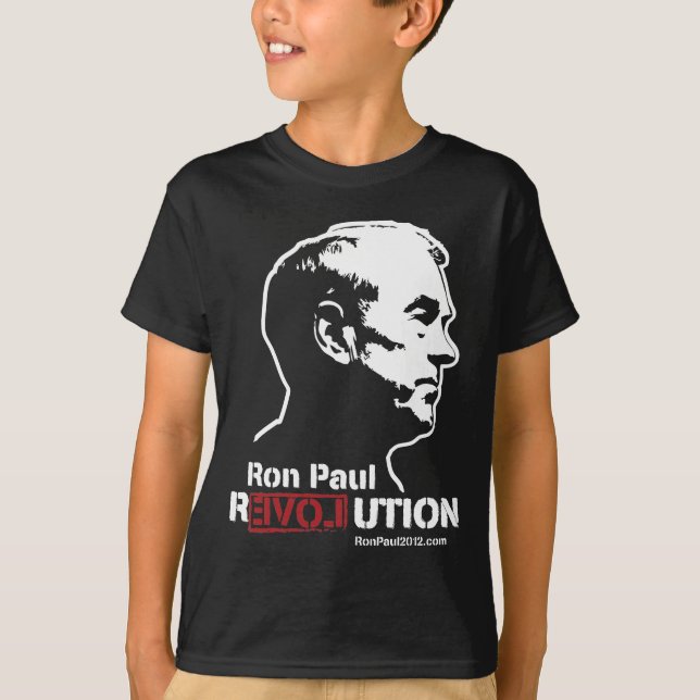 Camiseta 2012 de la revolución de Ron Paul (Anverso)