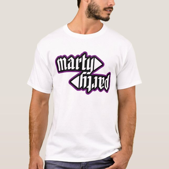 Camiseta 2012 de MartyParty (Anverso)