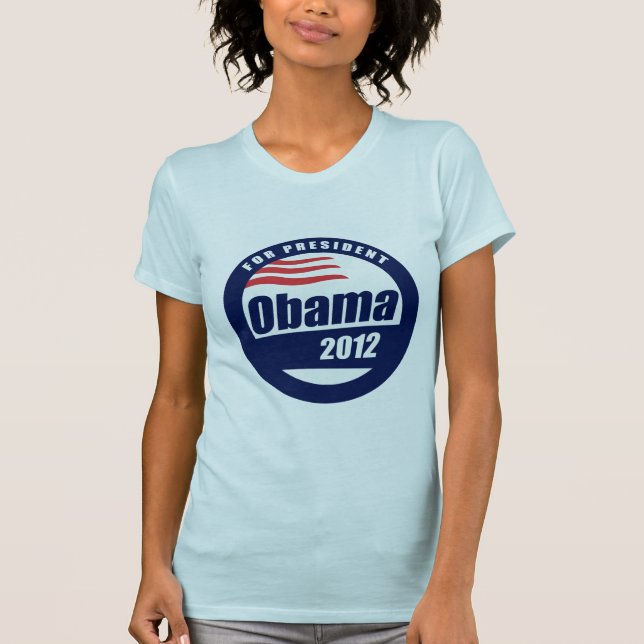 Camiseta 2012 de Obama (Anverso)