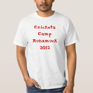 Camiseta 2012 de Runamuck del campo del grillo