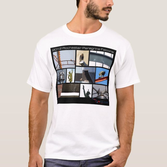 Camiseta 2012 del varón del halcón de peregrino de (Anverso)