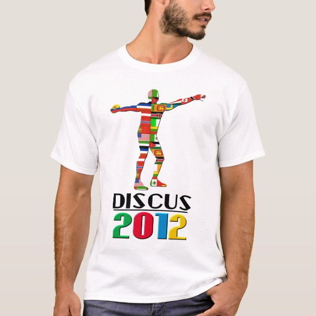 Camiseta 2012: Disco (Anverso)