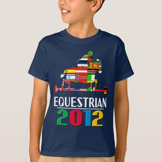 Camiseta 2012: Ecuestre (Anverso)