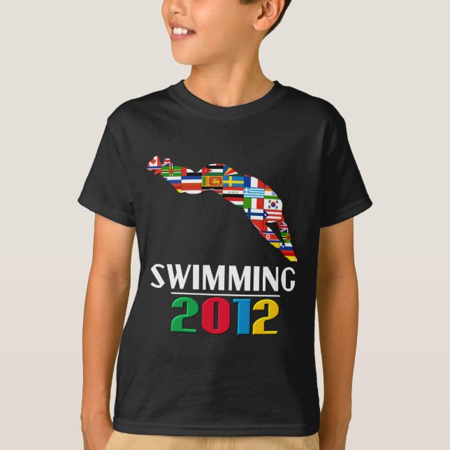 Camiseta 2012: El nadar (Anverso)
