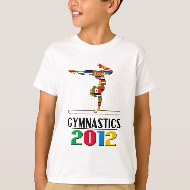 Camiseta 2012: Gimnasia (Anverso)