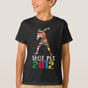 Camiseta 2012: Lanzamiento de peso