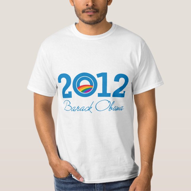 Camiseta 2012 - Orgullo de Barack Obama (Anverso)