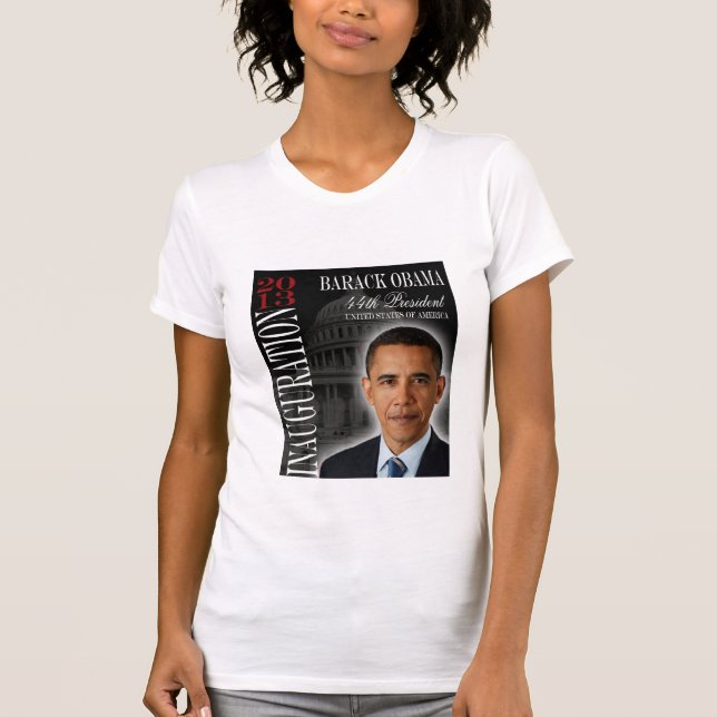 Camiseta 2013 de la inauguración de Barack Obama (Anverso)