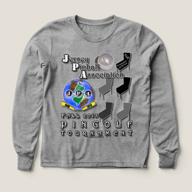 Camiseta 2013 - v2 del torneo de la caída de JPA (Diseño frontal)