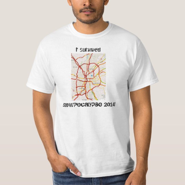 Camiseta 2014 de SnowPocalypse (Anverso)
