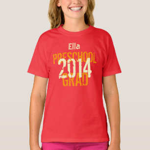 Camiseta 2014 o cualquier año Nuevo nombre personalizado d