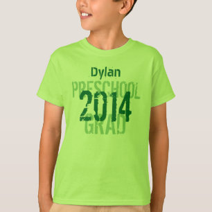 Camiseta 2014 o cualquier año Personalizado de nuevo grado