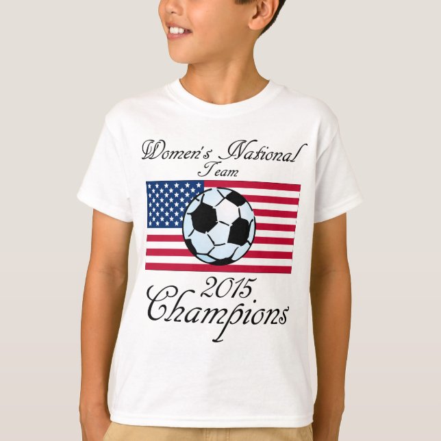 Camiseta 2015 campeones del mundial de las mujeres (Anverso)