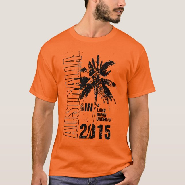 Camiseta 2015 de Australia (Anverso)