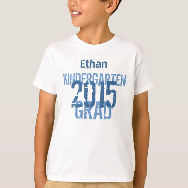 Camiseta 2015 o cuaesquiera personalizados V08 del graduado (Anverso)