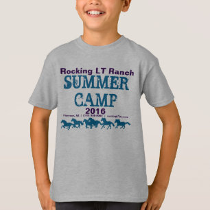 Camiseta 2016 del campamento de verano