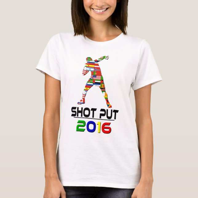 Camiseta 2016: Shotput (Anverso)