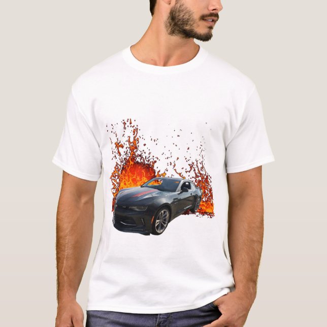 Camiseta 2017 50º aniversario de Chevy Camaro (Anverso)
