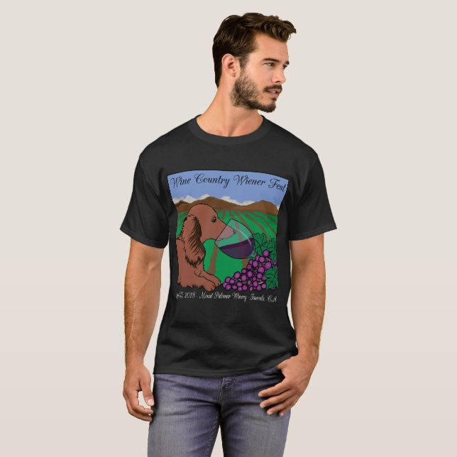 Camiseta 2018 del Fest de la salchicha de (Anverso completo)