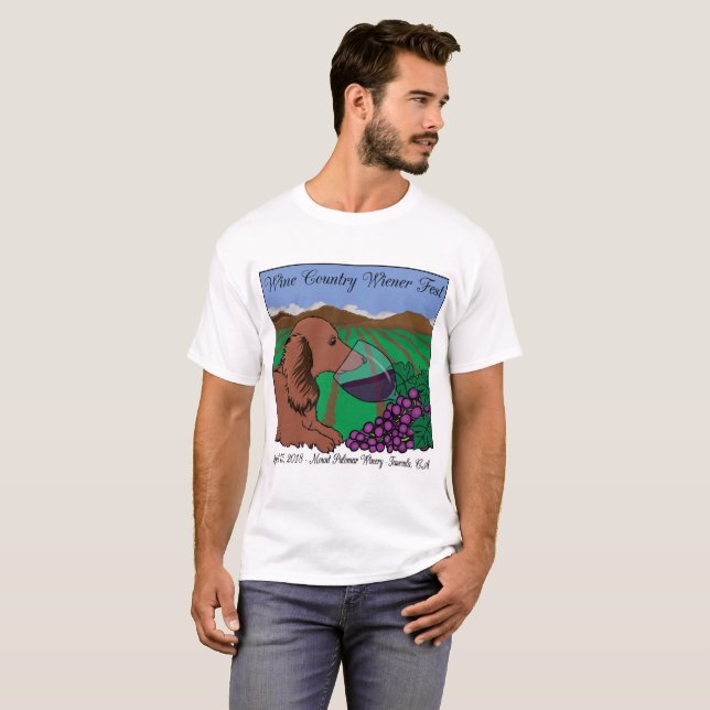 Camiseta 2018 del Fest de la salchicha de (Anverso completo)
