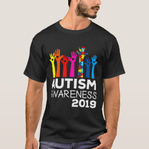 Camiseta 2019 Autism Awareness True Colors