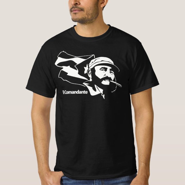 Camiseta " 2019 Baru Merek Atasan Keren T Shirt Fidel Castr (Anverso)