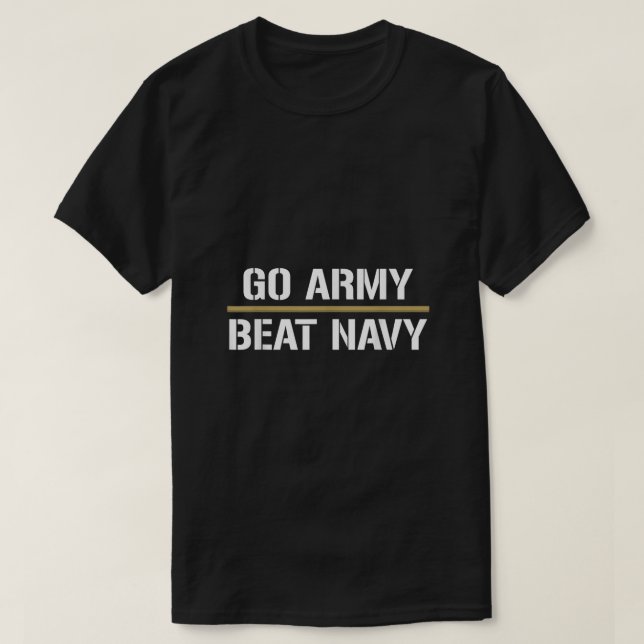 Camiseta 2019 Ejército de Go golpea a la marina haciendo qu (Diseño del anverso)