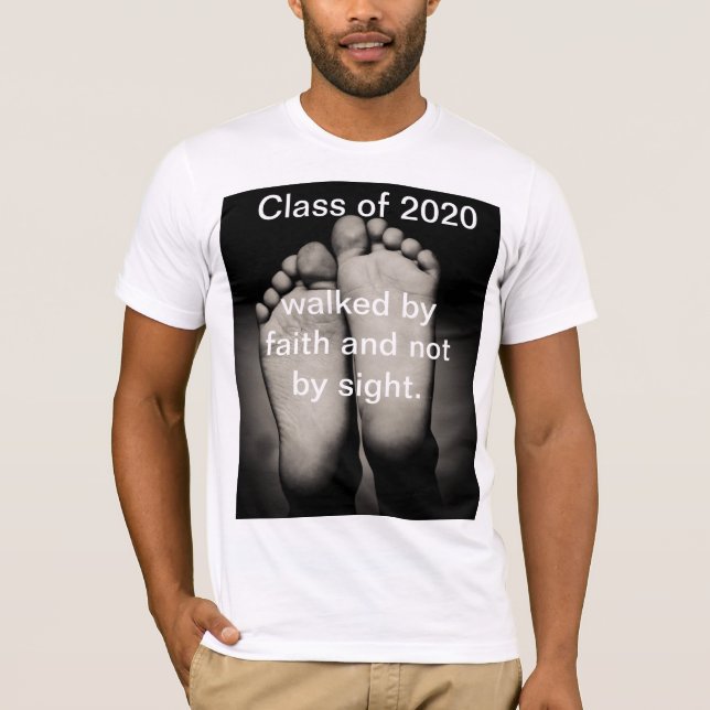 Camiseta 2020, blanco negro, cuarentena, camiseta, (Anverso)