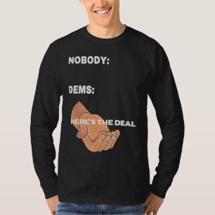 Camiseta 2020 ELEGIR MEMEE Hier ist der Deal de la deuda
