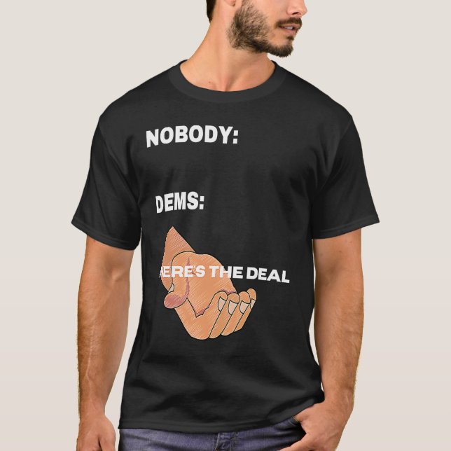Camiseta 2020 ELEGIR MEMEE Hier ist der Deal de la deuda (Anverso)