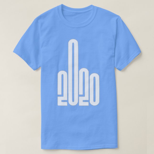 Camiseta 2020 es un gran dedo medio (Diseño del anverso)