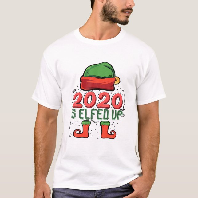 Camiseta 2020 Está Harto De La Familia De Navidades Gracios (Anverso)