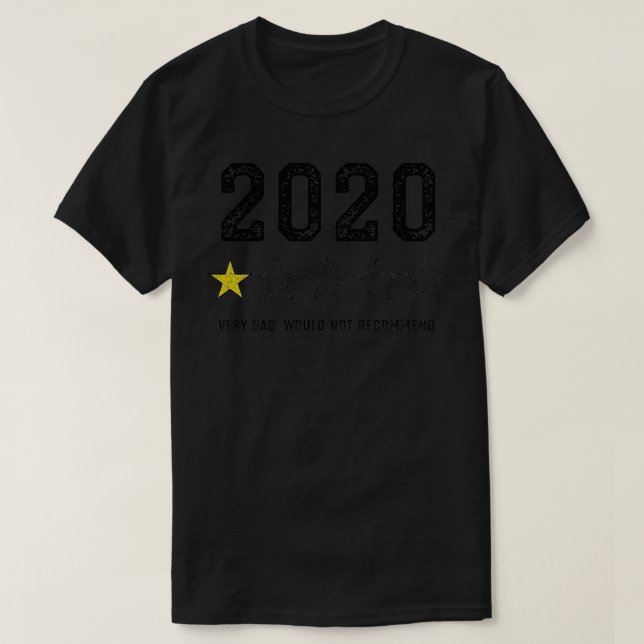 Camiseta 2020 Muy Mal No Recomendaría Pullover (Diseño del anverso)