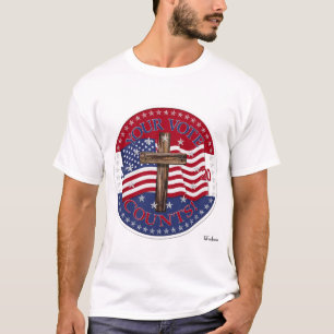 Camiseta 2020 Su Voto Cuenta La Bandera De Todos Y De Los E