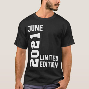 Camiseta 2021 June Happy Birthday Fiesta