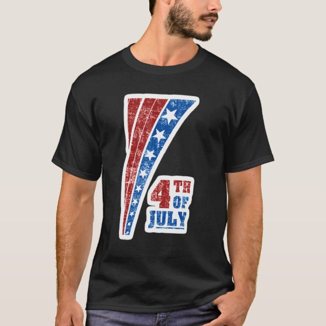 Camiseta 2022 4 De Julio Día De La Independencia Estados Un (Anverso)