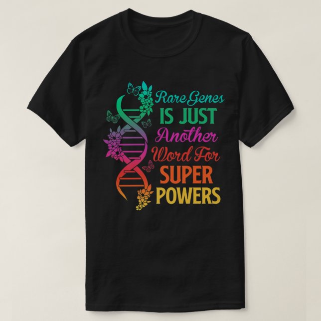 Camiseta 2022 Conciencia del Día de la Enfermedad Rara Cint (Diseño del anverso)