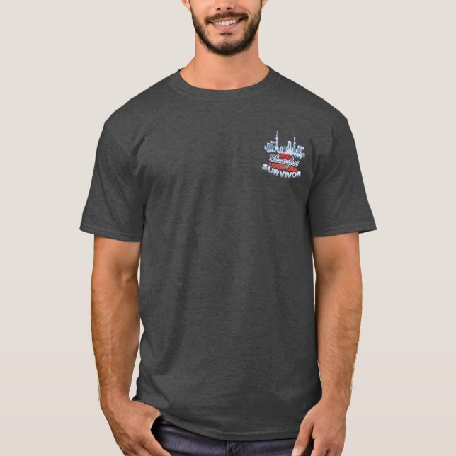 Camiseta 2022 de un superviviente de bloqueo de Sh (Anverso)