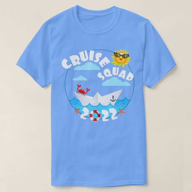 Camiseta 2022 Family Cruise Men Women Boys Girls Sailing an (Diseño del anverso)