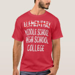 Camiseta 2022 Funny Elementary School Graduation 6th Grade<br><div class="desc">2022 Funny Elementary School Graduation 6th Grade Graduation  .</div>