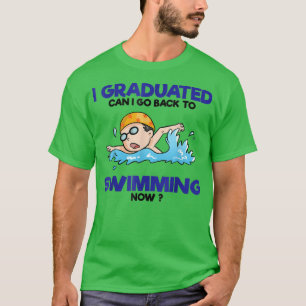Camiseta 2022 Graduado Estudiantes De Natación En Piscina S