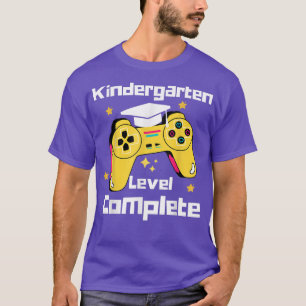 Camiseta 2022 Graduation Shirt Kindergarten Level Complete 