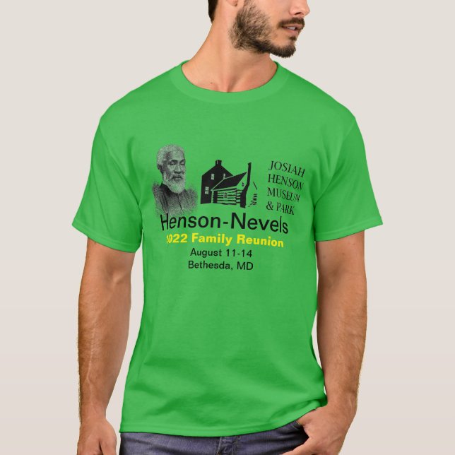 Camiseta 2022 Henson-Nevels Family Reunion Tee (Anverso)