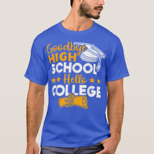 Camiseta 2022 Highschool Graduation Goodbye High School Hel